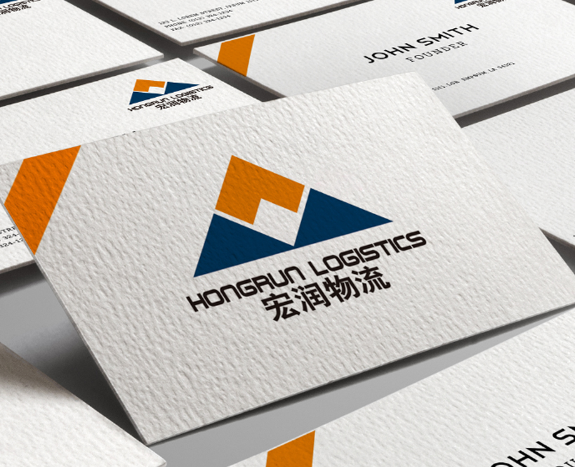 宏润物流logo