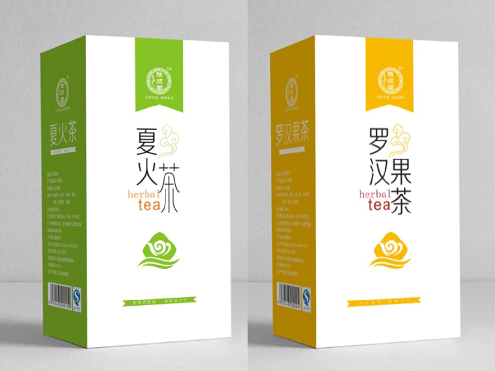 陆顺堂养生茶包装